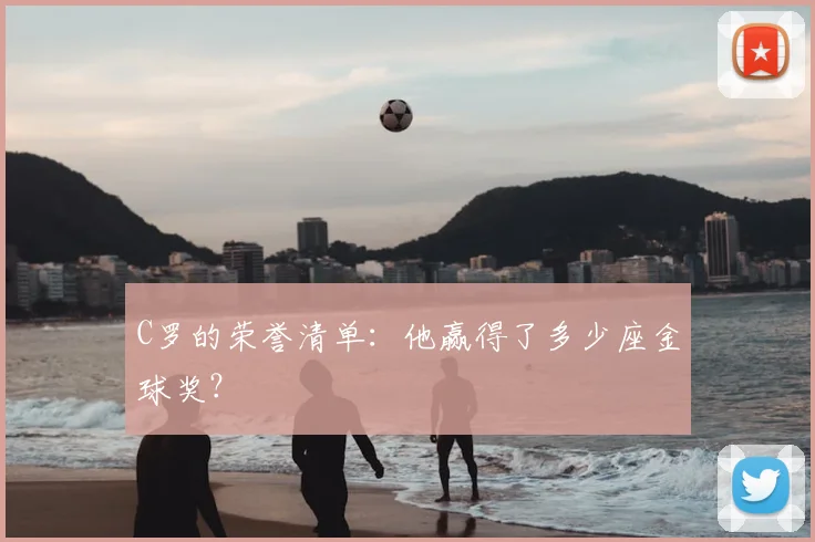 C罗的荣誉清单:他赢得了多少座金球奖?
